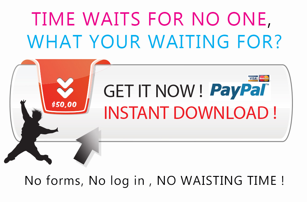 get it now, pay with paypal, instant download