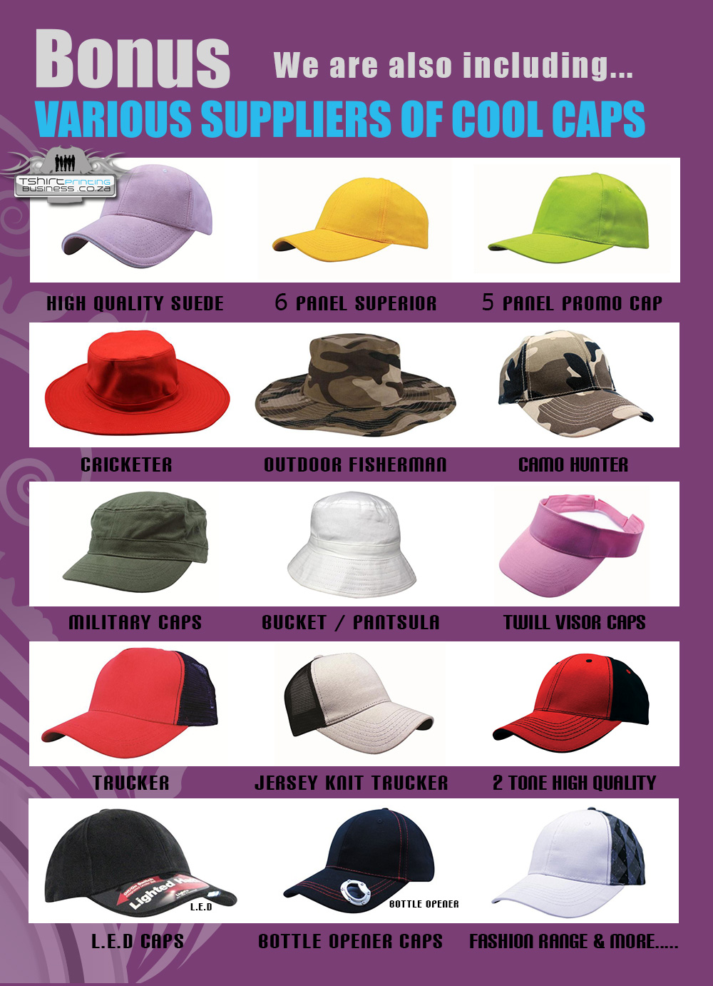 cap suppliers south africa